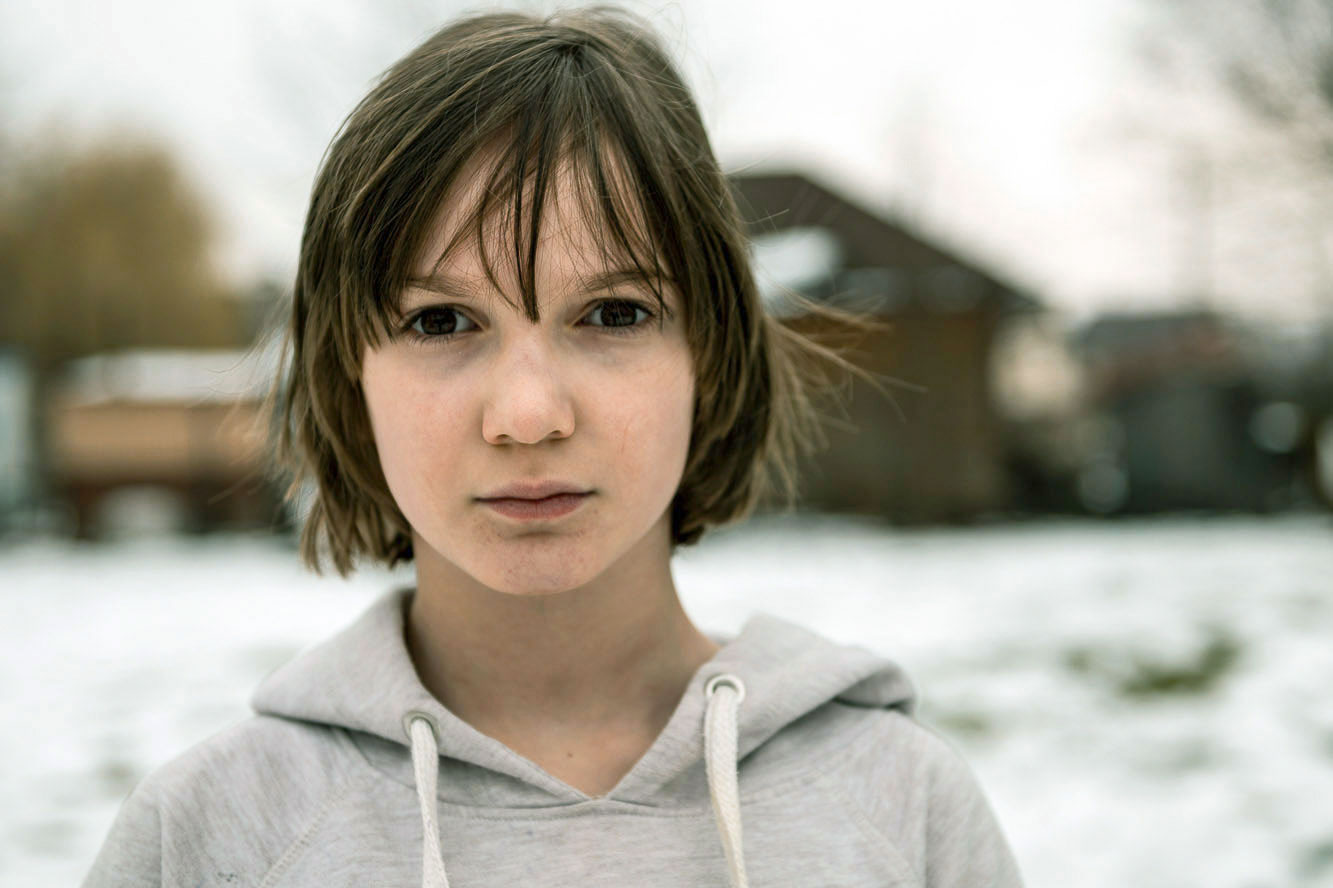 Mädchen aus der Ukraine